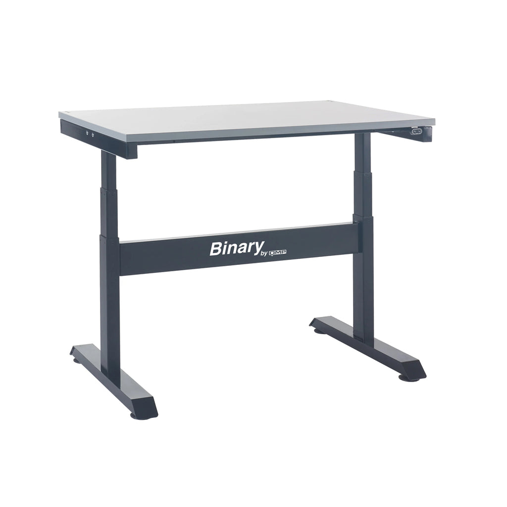 Binary Electric Height Workbench with adjustable height functionality for versatile and ergonomic work applications.