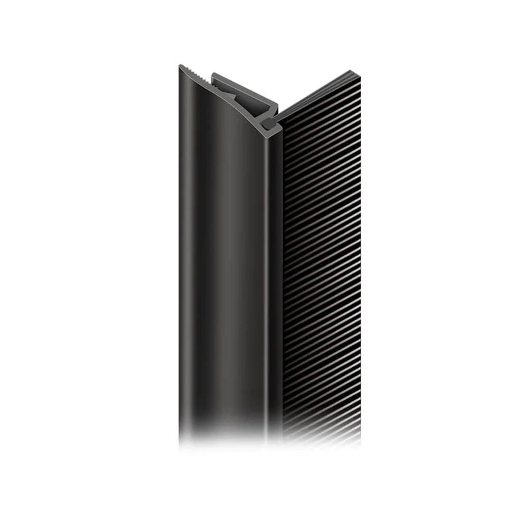 Durable Clip-On Side Draught Excluder which can be attached to the edge of an industrial door, effectively blocking drafts and enhancing energy efficiency.