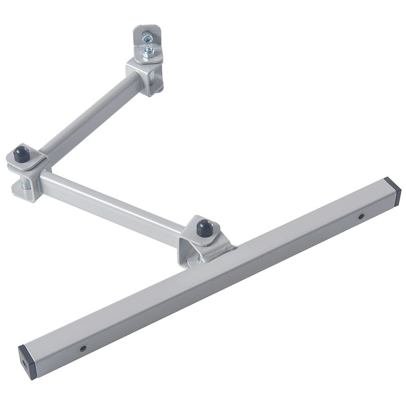 Binary Workbench Side Panel Support Arm providing stability and support for side panels in industrial workspaces.