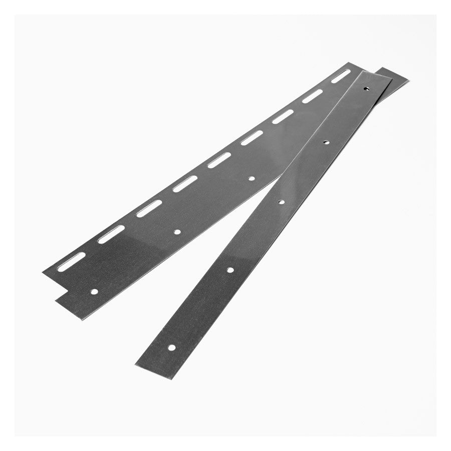 Sturdy 400mm Stainless Steel Hook-On Rail Hanging System, designed for easy and durable mounting of curtains in high-standard environments.