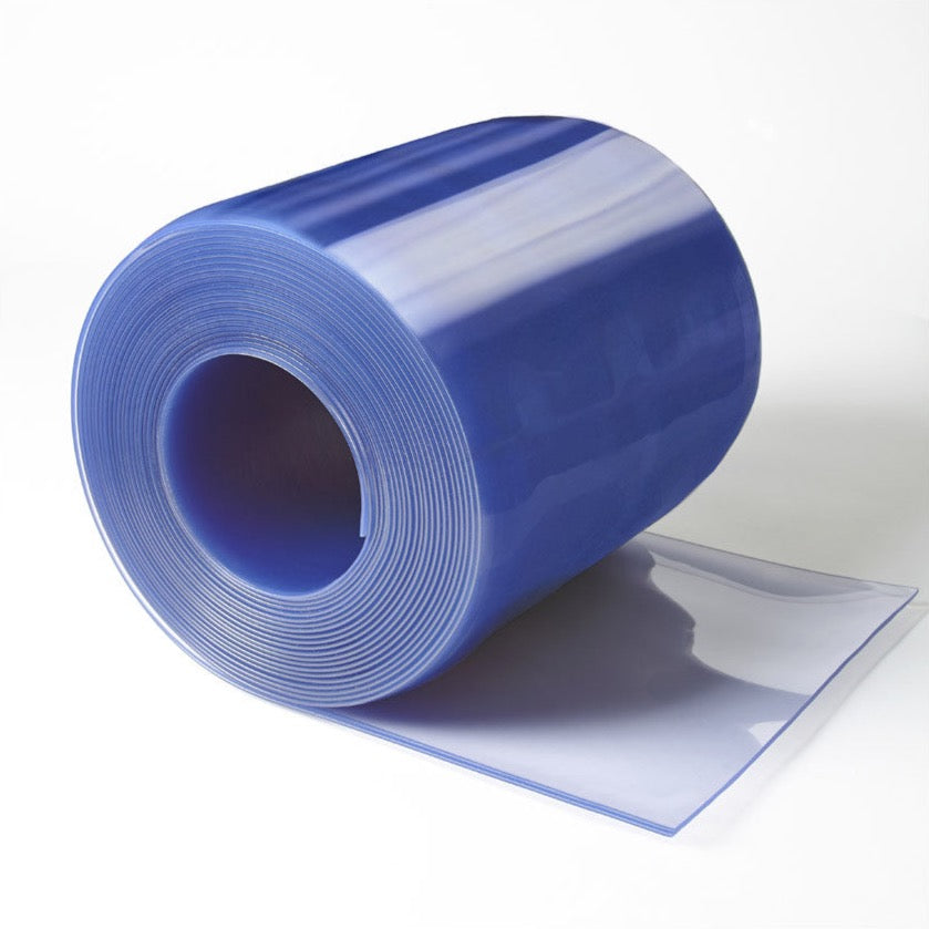 Image displaying the Standard Grade PVC Bulk Roll, 400mm wide and 4mm thick, designed for crafting durable and versatile barriers suitable for various environmental conditions, highlighting its substantial thickness for extra strength and insulation.
