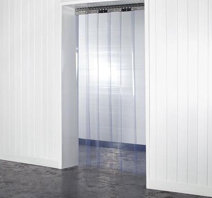 Install industrial door plastic curtains | Strip Curtains Direct