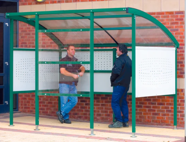 Are smoking shelters a legal requirement?