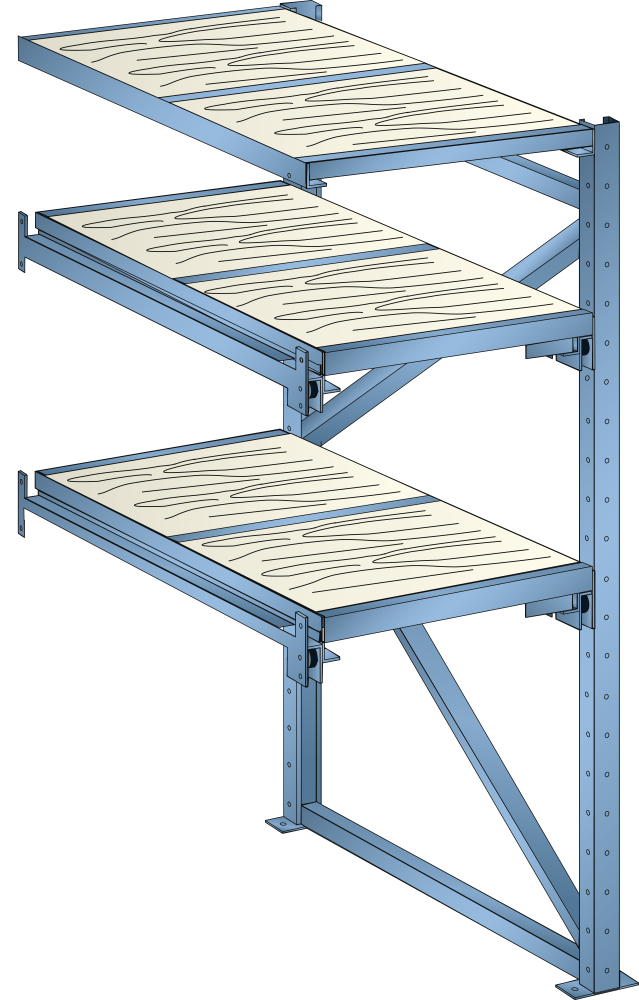 HD Pull Out Shelving