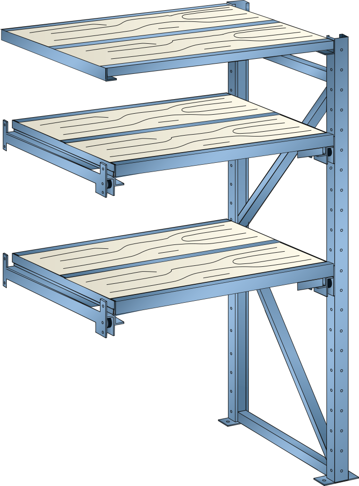HD Pull Out Shelving