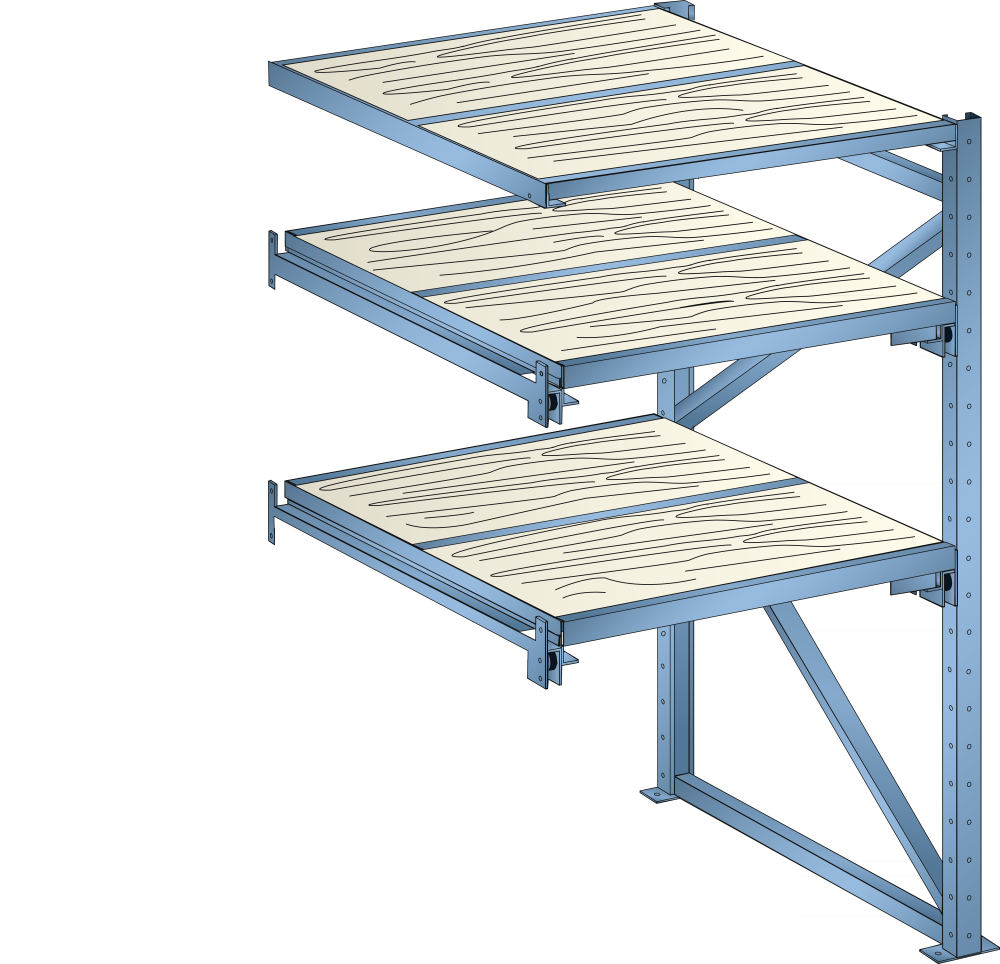 HD Pull Out Shelving
