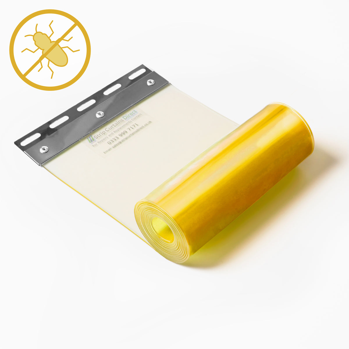 Pvc Insect Barrier Anti-Insect PVC Strip Curtains 200mm | Hygiene Control