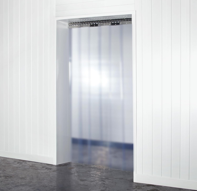 Frosted PVC Strip Curtains 200mm x 2mm