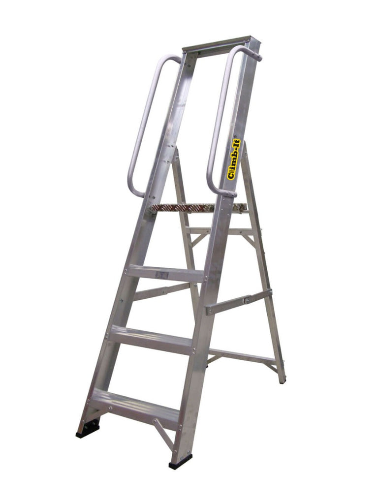 Climb-It Aluminium Stepladders
