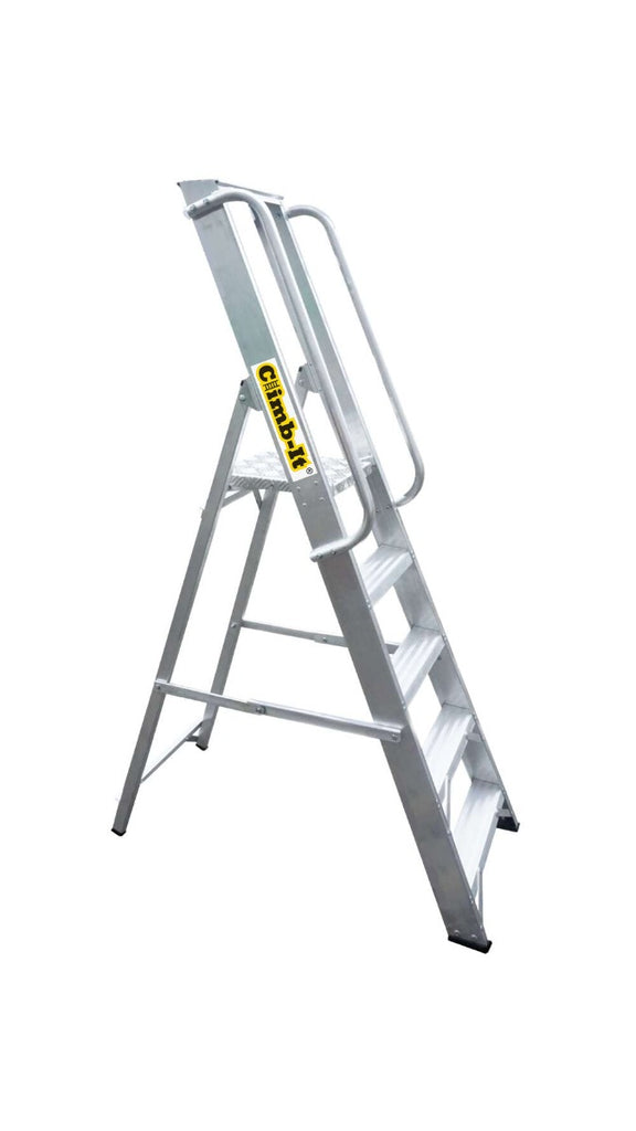 Climb-It Aluminium Stepladders