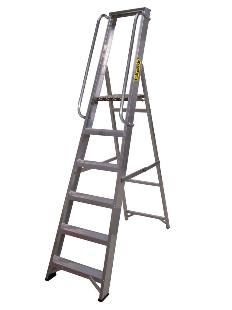 Climb-It Aluminium Stepladders