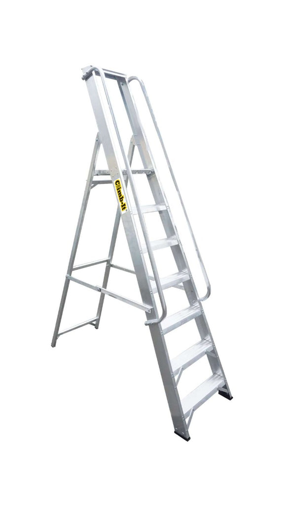 Climb-It Aluminium Stepladders