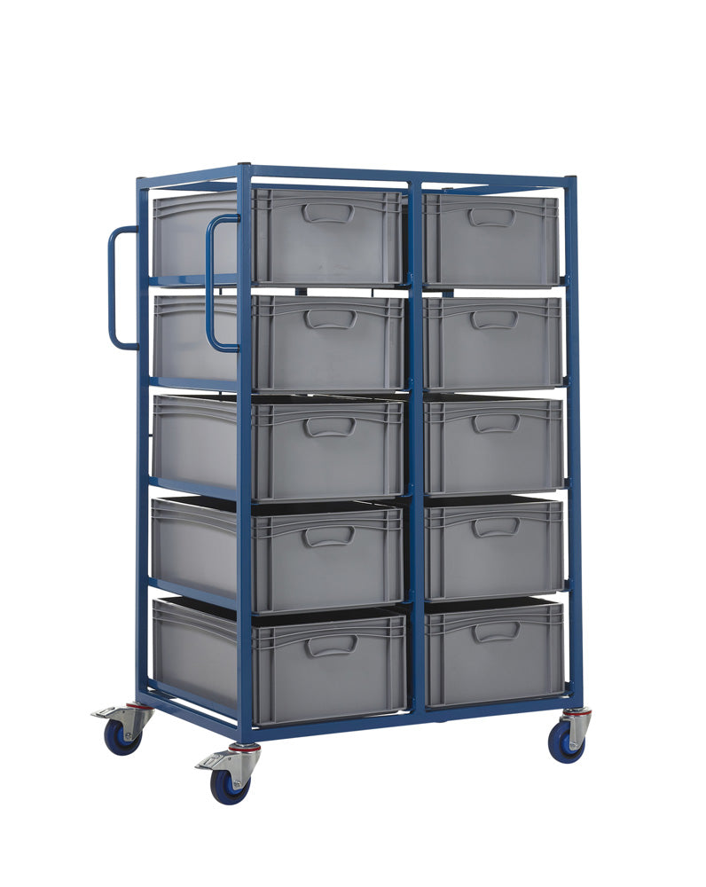 Tray Racks complete with Containers