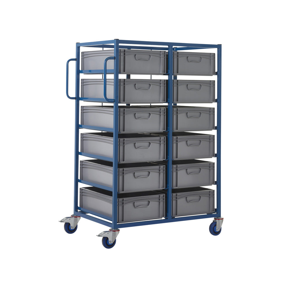 Tray Racks complete with Containers