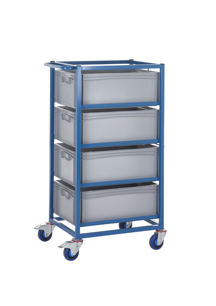 Tray Racks complete with Containers