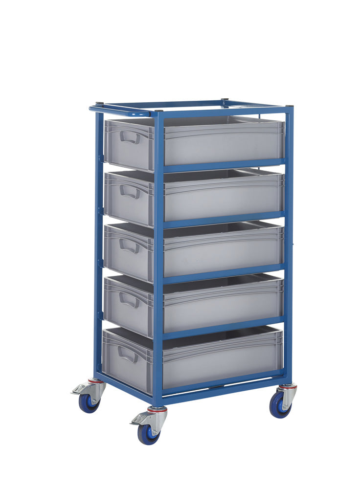 Tray Racks complete with Containers