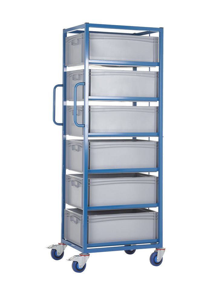 Tray Racks complete with Containers