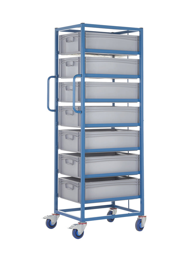 Tray Racks complete with Containers