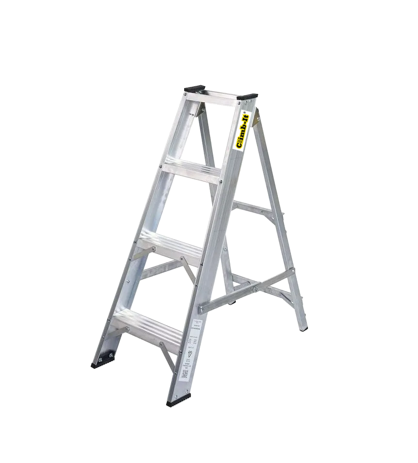 Climb-It Aluminium Swingback Stepladders