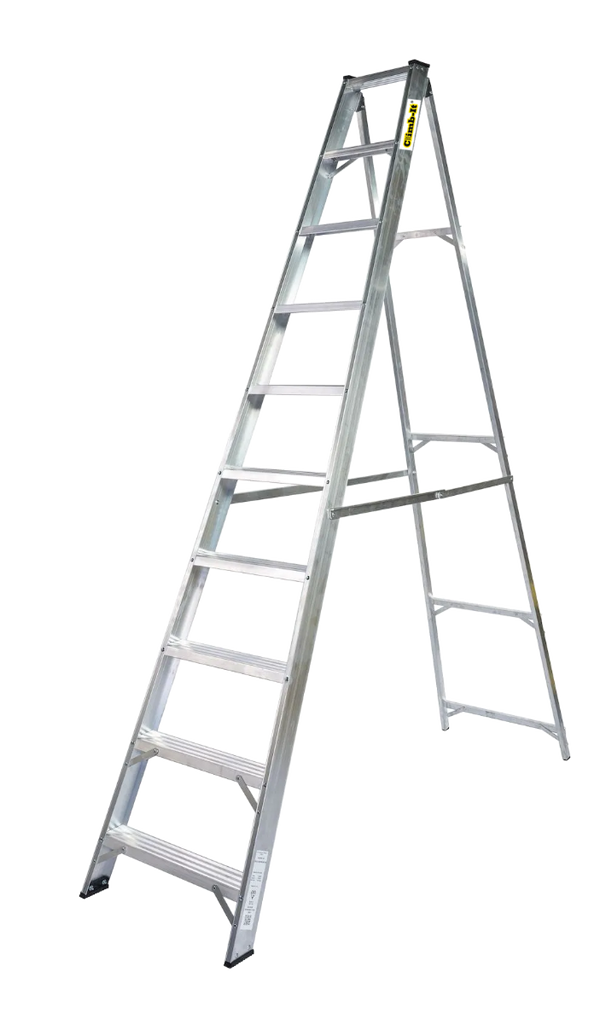 Climb-It Aluminium Swingback Stepladders