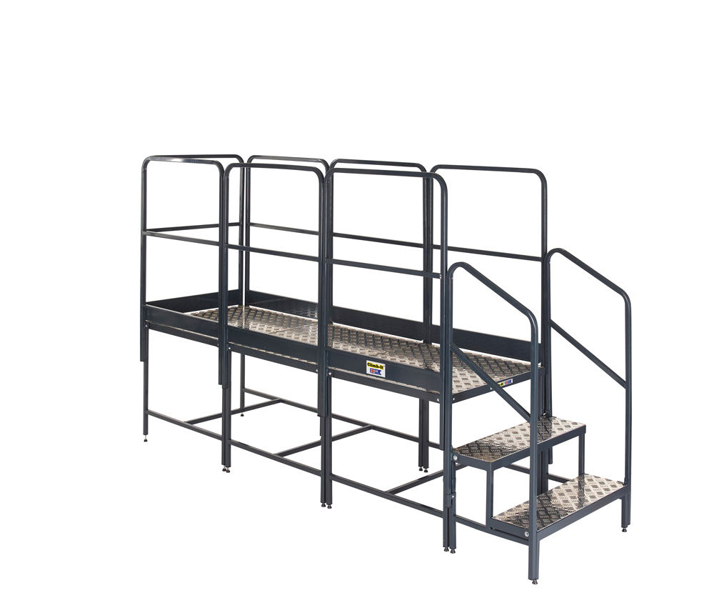 Climb-It UK Platform - Three Platforms Inline