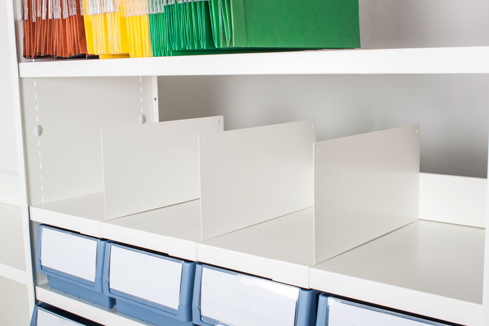 Freestanding Dividers for Delta Plus Shelving