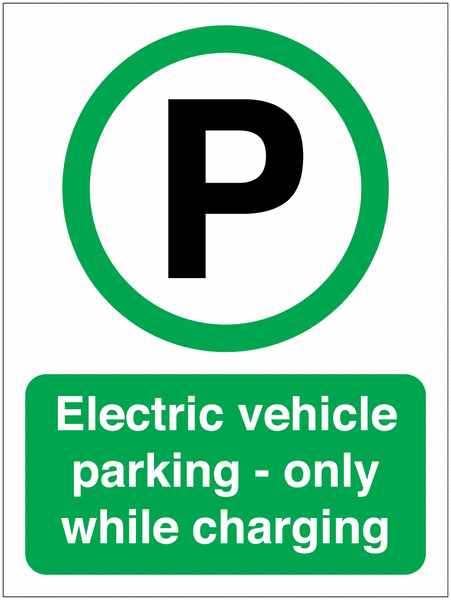EV Charging Signs