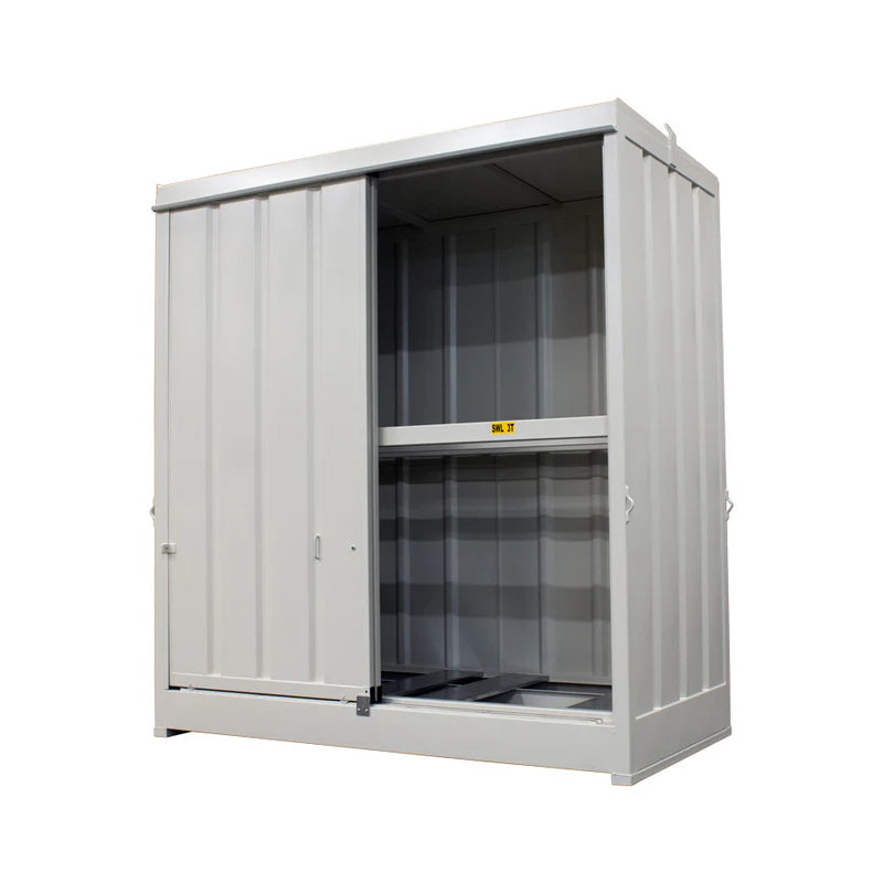 Drum & IBC Secure Stores - 1125L Sump Capacity
