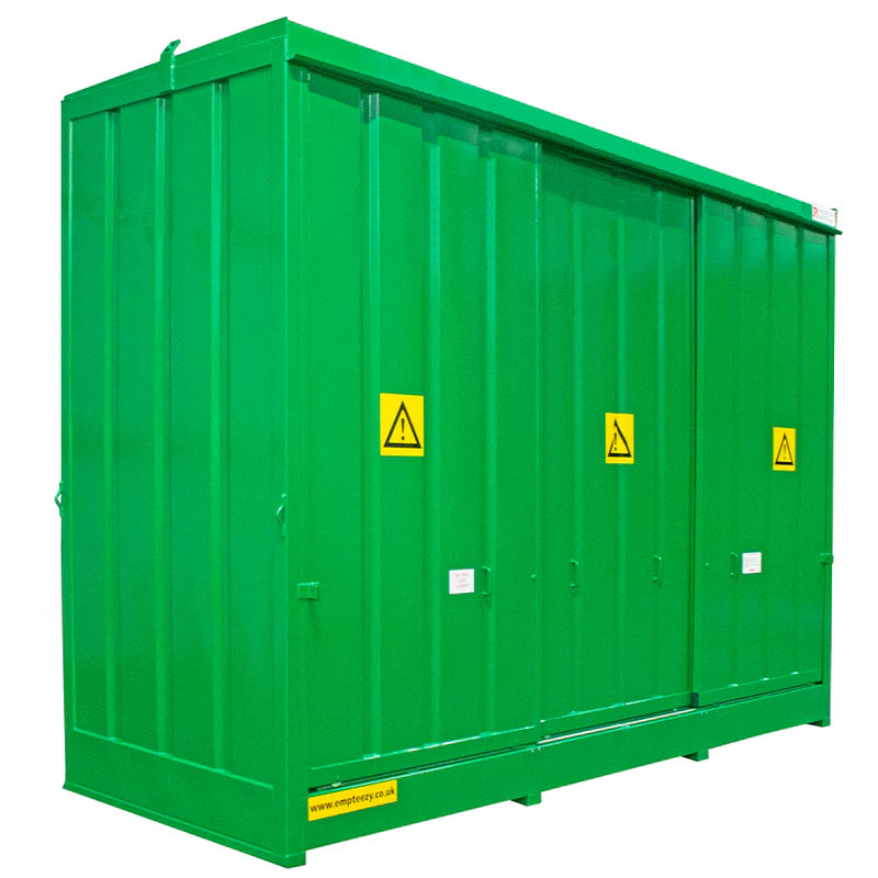 Drum & IBC Secure Stores - 1675L Sump Capacity