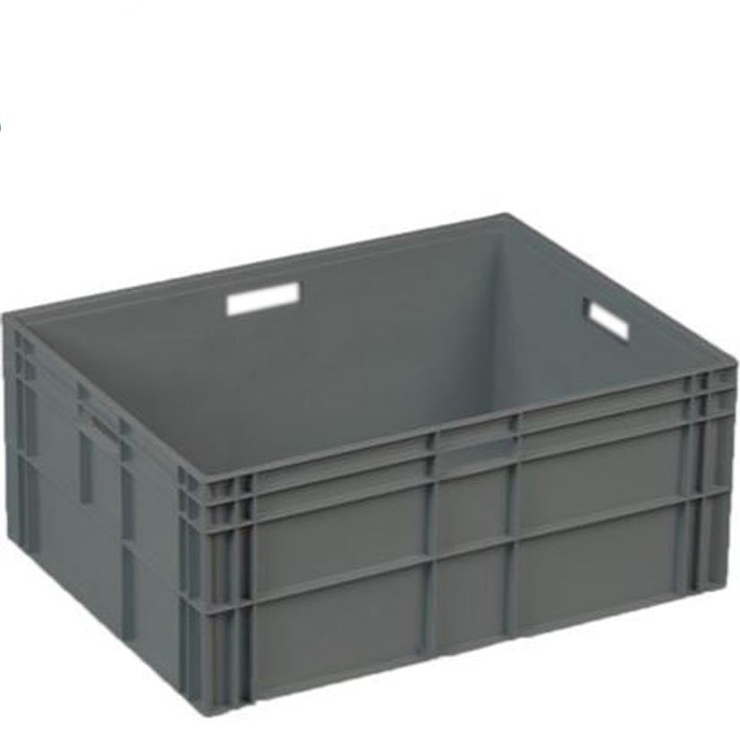 Solid Euro Container with Shell Handles