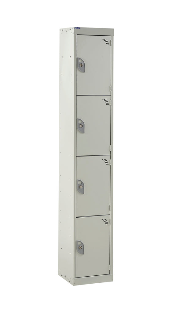 express locker with 4 grey doors