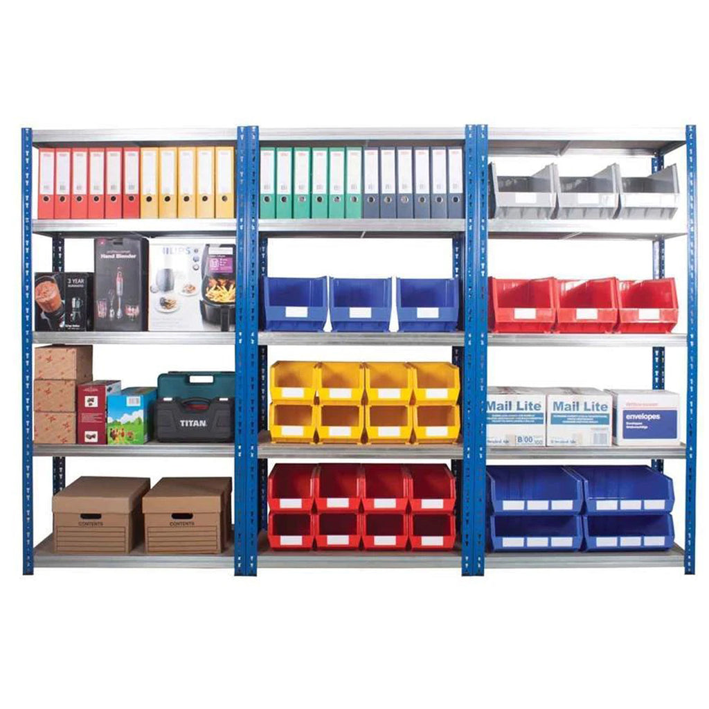 Kwikrack Shelving Optional 2500mm Extra Height unit, providing additional vertical storage space for various environments.