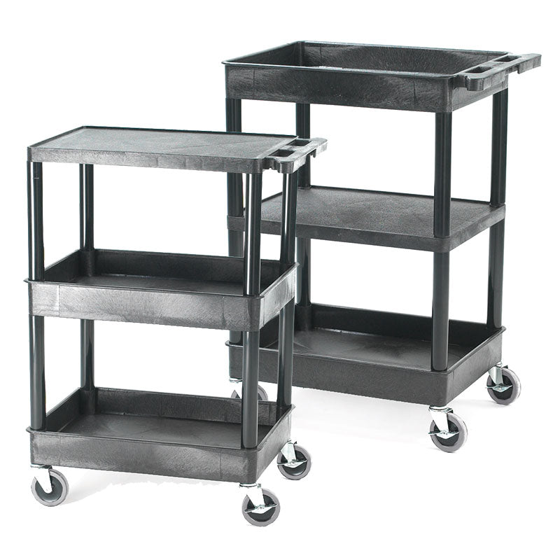 Proplaz Superstrength Plastic Multi-Purpose Shelf Trolley