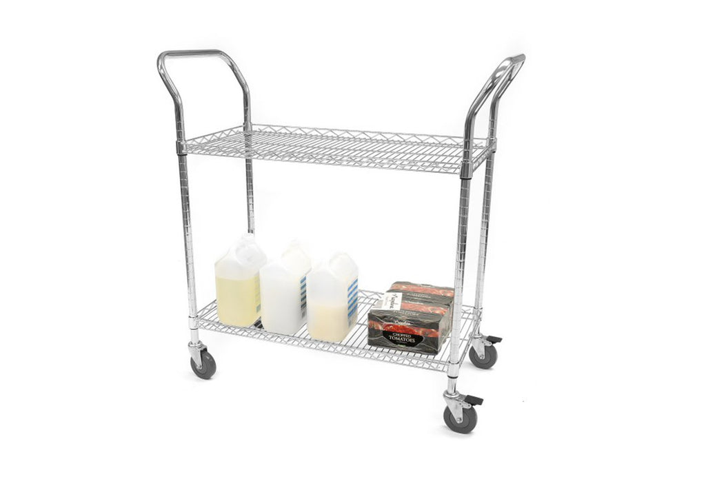 Eclipse Chrome Lipped Trolleys