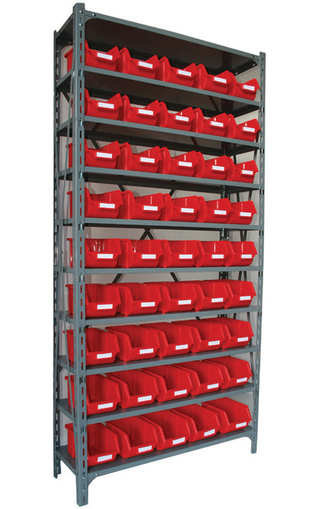 Shelf Units with Robust Bins