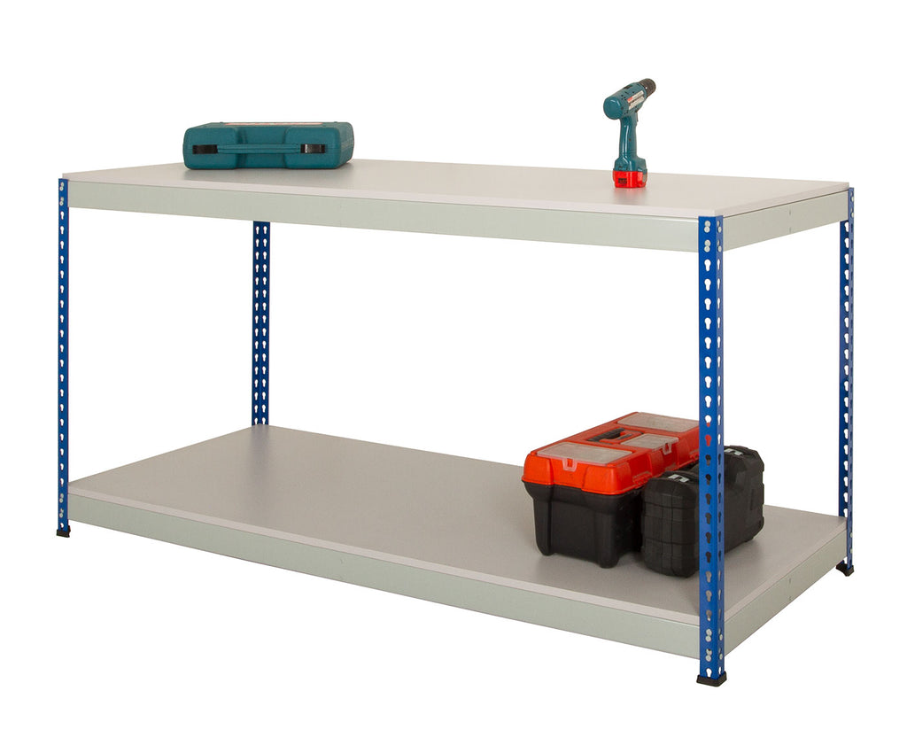 Rivet Full Undershelf Workbenches