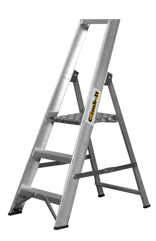 Climb-It Aluminium Platform Stepladders