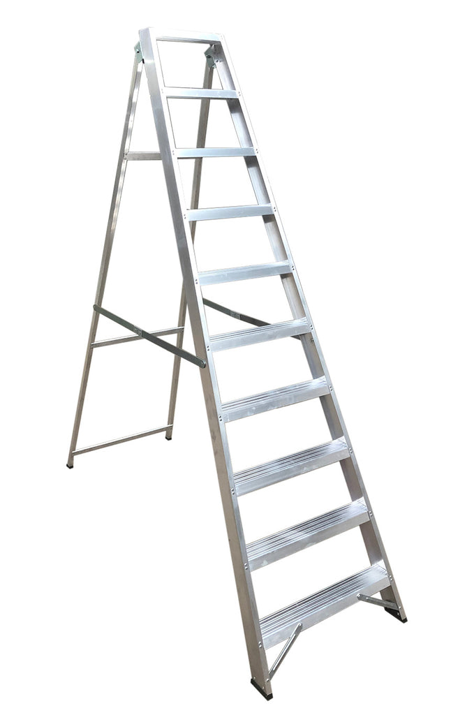 Climb-It Aluminium Swingback Stepladders