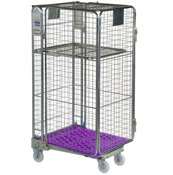 Plastic Base Nestable Roll Containers