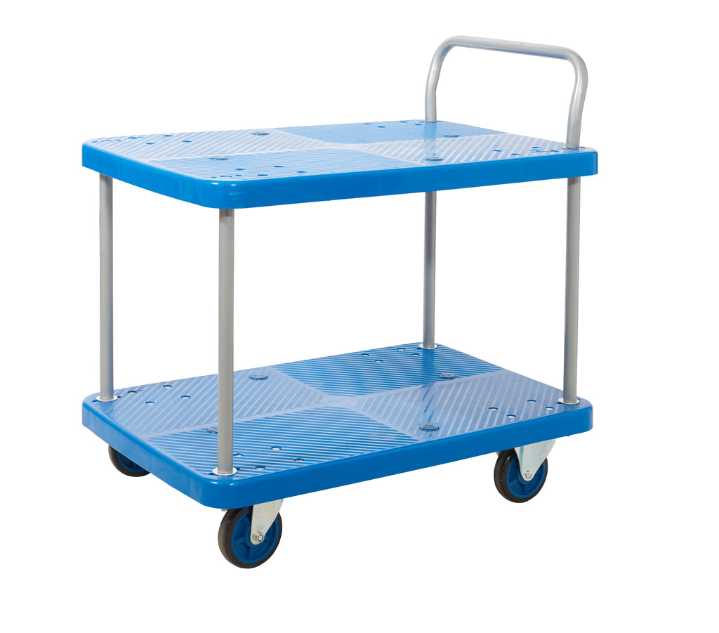 Proplaz Blue Platform Trolleys