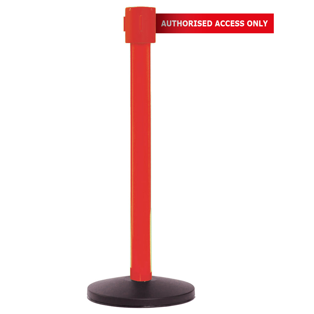 Premium Safety Belt Barriers - Messaged Belt