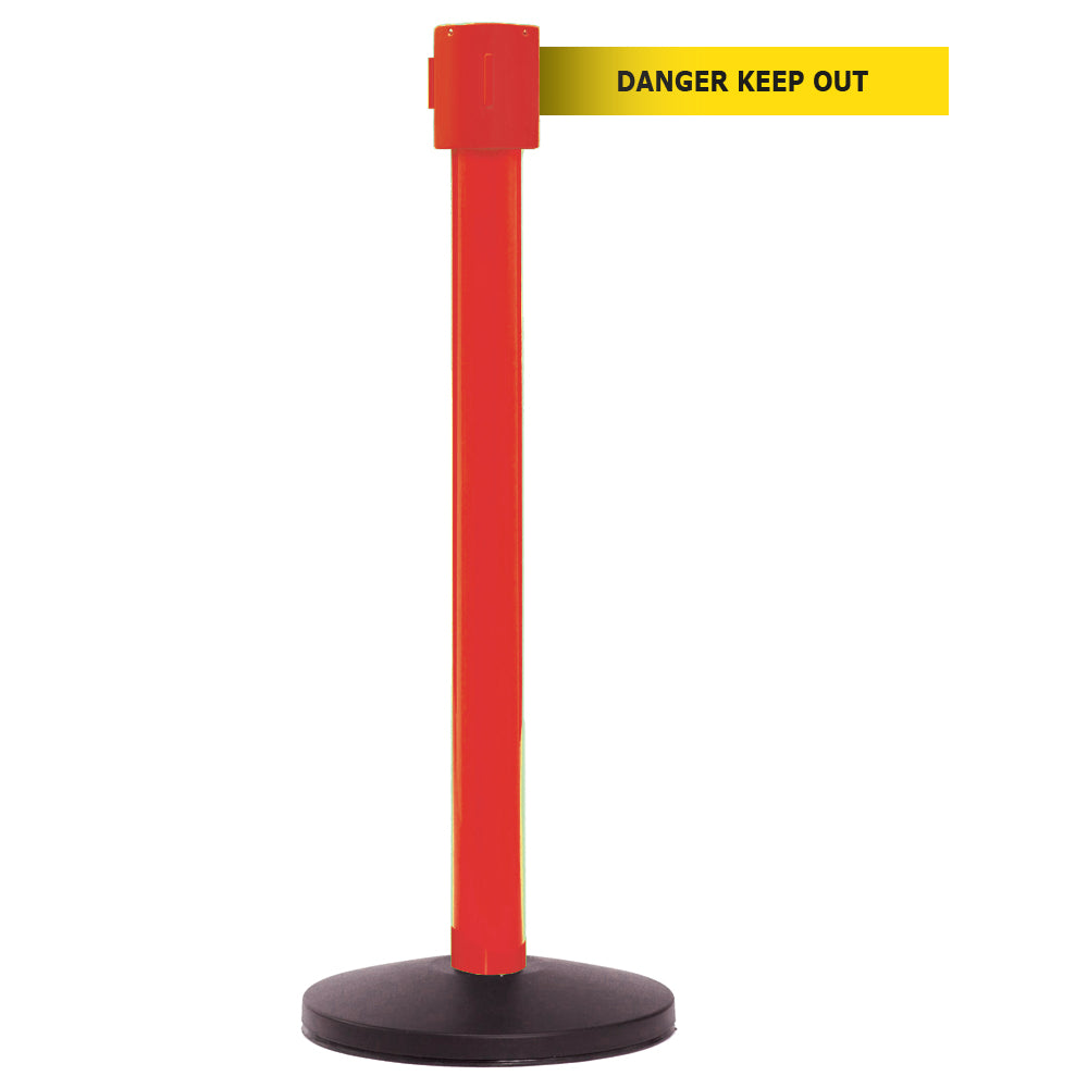 Premium Safety Belt Barriers - Messaged Belt