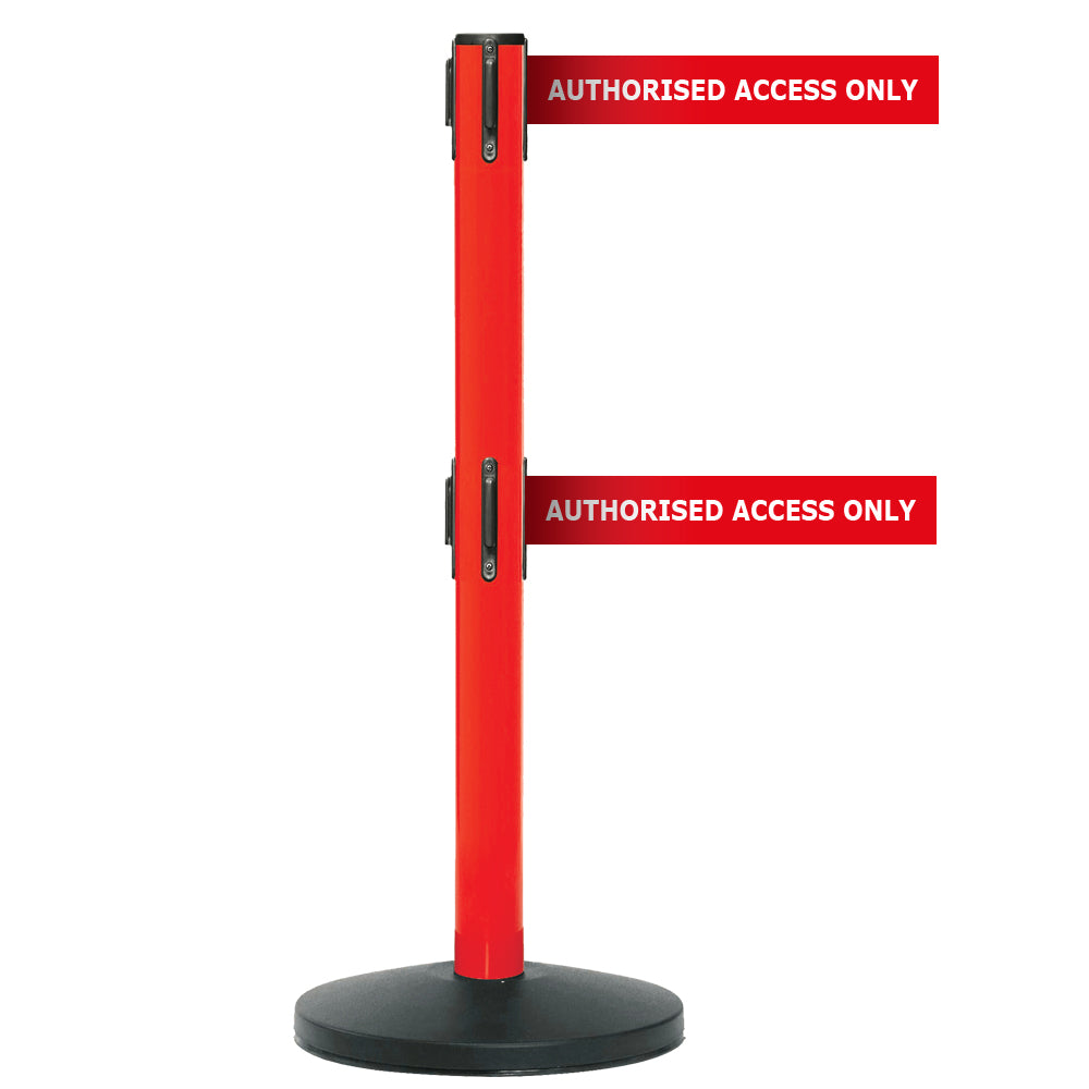 Safety Belt Barriers - Messaged Belt