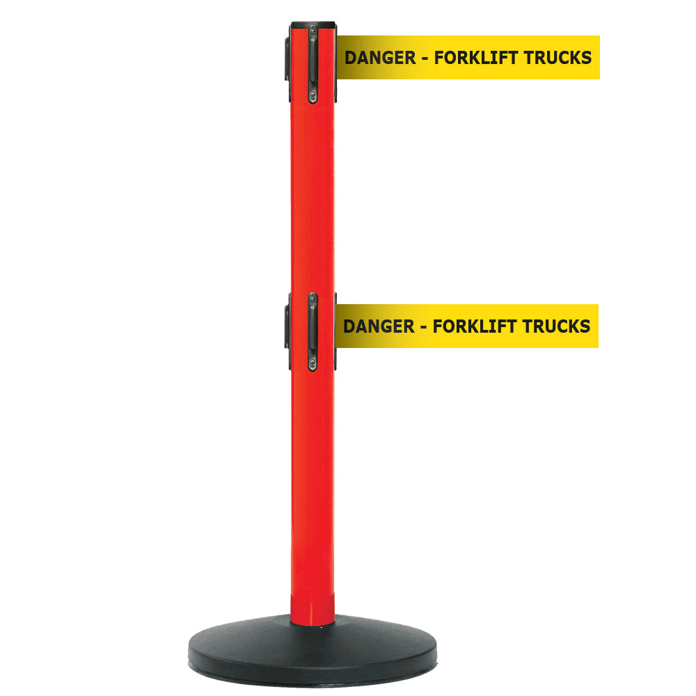 Safety Belt Barriers - Messaged Belt