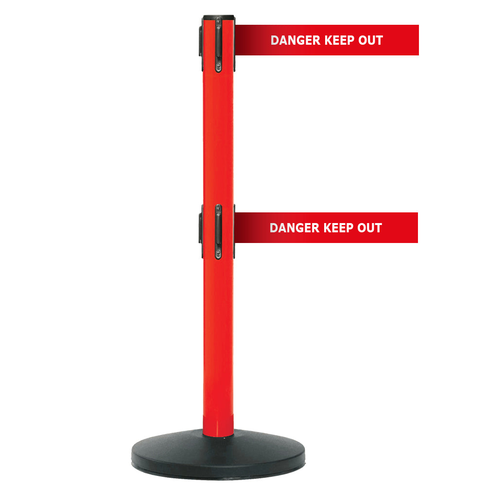 Safety Belt Barriers - Messaged Belt