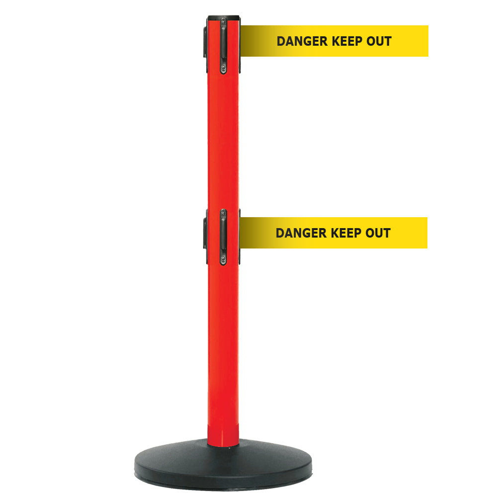 Safety Belt Barriers - Messaged Belt