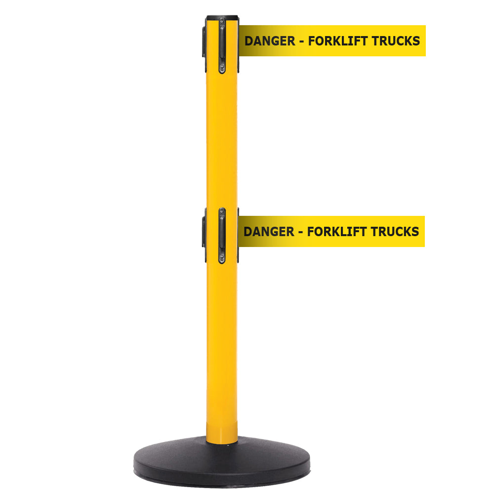 Safety Belt Barriers - Messaged Belt