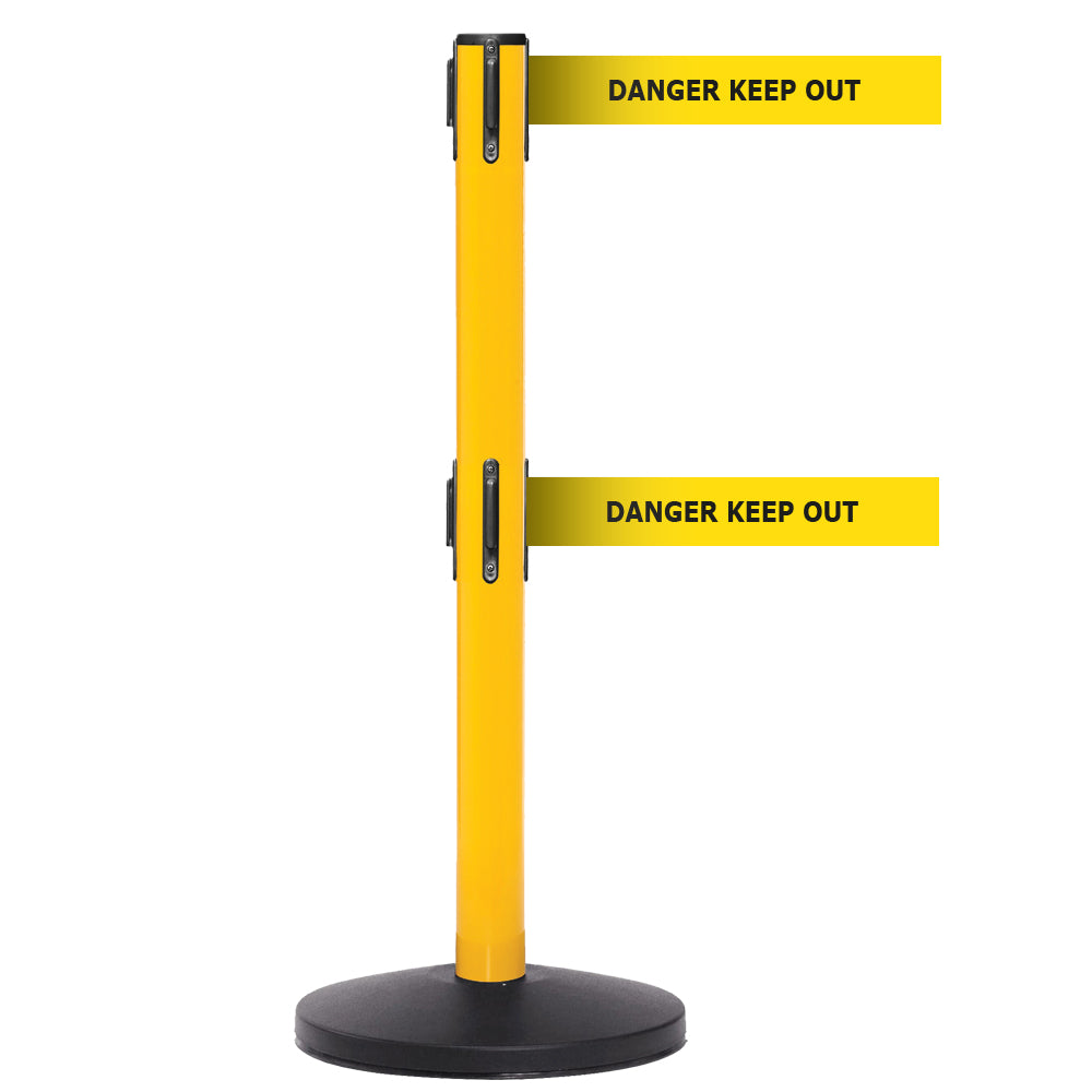 Safety Belt Barriers - Messaged Belt