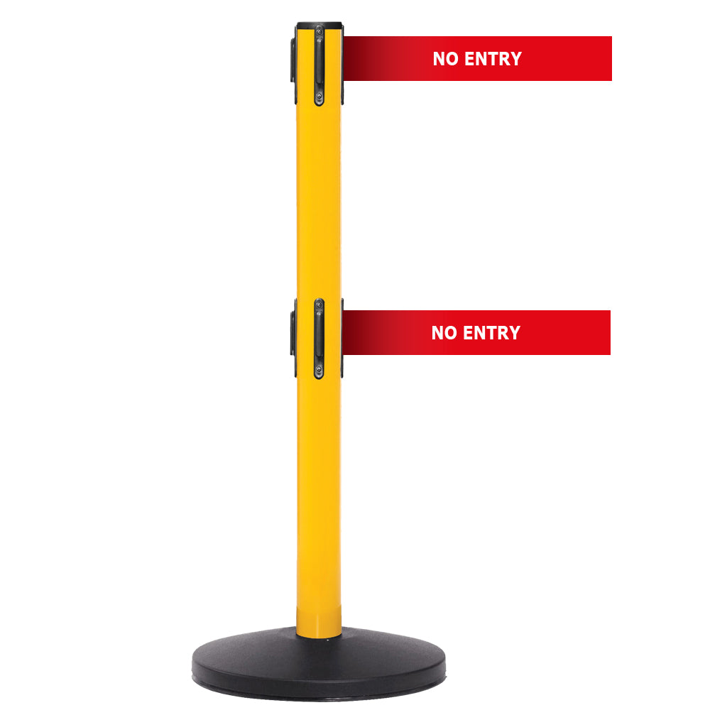 Safety Belt Barriers - Messaged Belt
