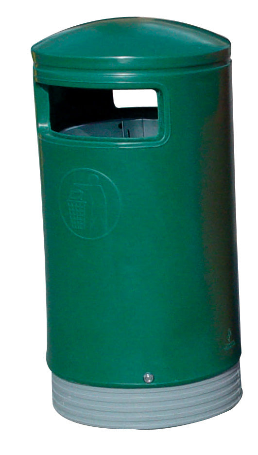 Hooded Top Litter Bins